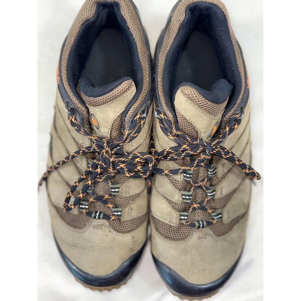 Merrell Chameleon Shift Ventilator Mens Size 10 Dusty Olive Vibram Hiking Shoes - Picture 9 of 11